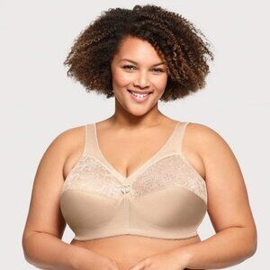 Glamorise MagicLift Original Support Bra in Blush Nude, 42G